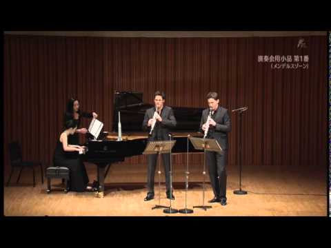 The Clarinotts in Tokyo-Daniel & Andreas Ottensamer-Mendelssohn: Konzertstueck No. 1