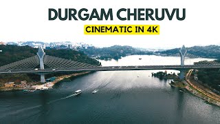 Durgam Cheruvu Cinematic Video 2022 | Durgam Cheruvu Drone Video