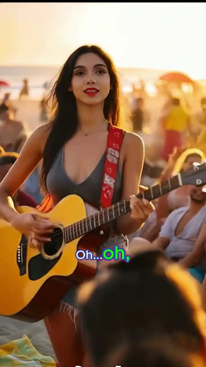 Trouble is a friend - Lyrics - Lenka 🎸😊✨ | Best cover | #lovesong   #AI_Guitar_Love #music