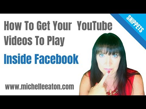 Cara Dapatkan YouTube Video Untuk Play Di Facebook (2019)