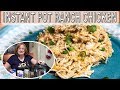 INSTANT POT RANCH CHICKEN WITH RICE RECIPE | COOKE WITH ME