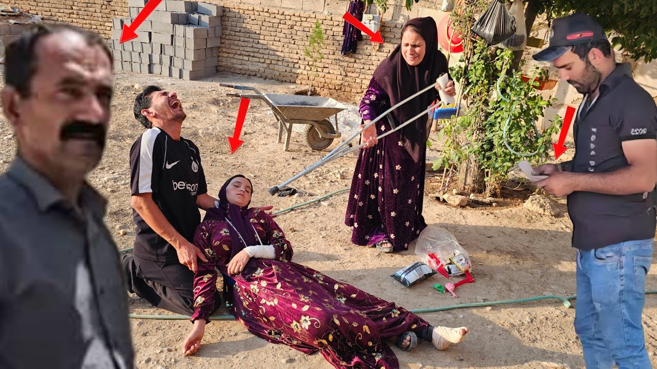 The second wife returns with a cane; the beginning of conflict and disagreement with the second wife