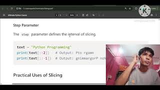 Python Bootcamp #4: Strings Part 2