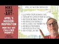 April 2023 Mission: Inspiration Art Challenge Prompts &amp; Journal Page.