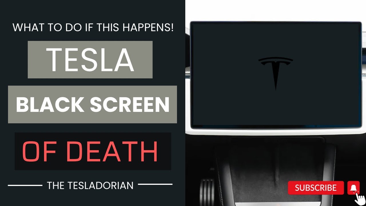 Tesla Touch Screen Went Black! YouTube