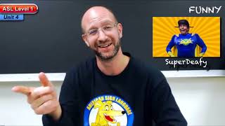 Unit 4 Vocabulary   ASL   American Sign Language mp4