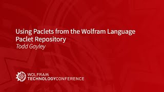 Using Paclets from the Wolfram Language Paclet Repository