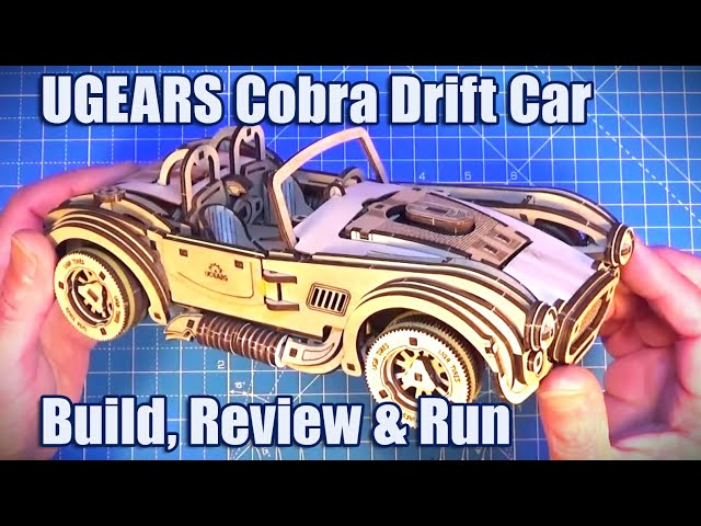 Ugears Coche Deportivo Cobra Drift - Maqueta Mecánica 