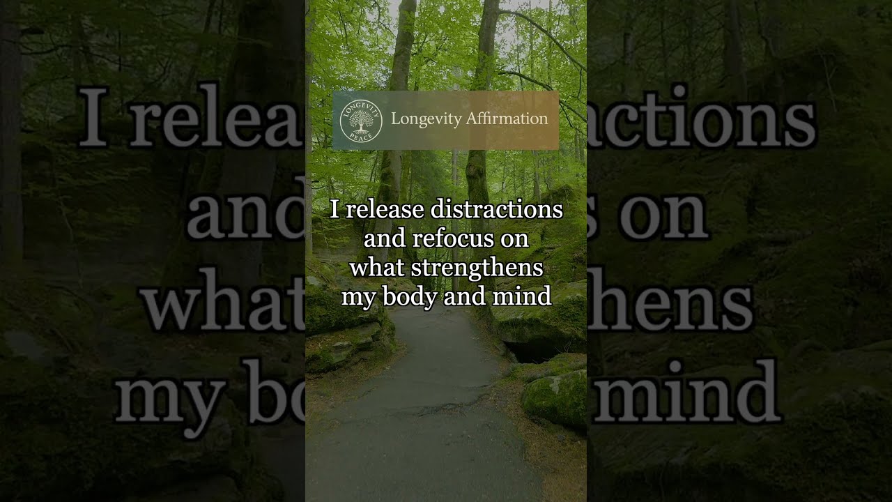 Longevity Affirmation   