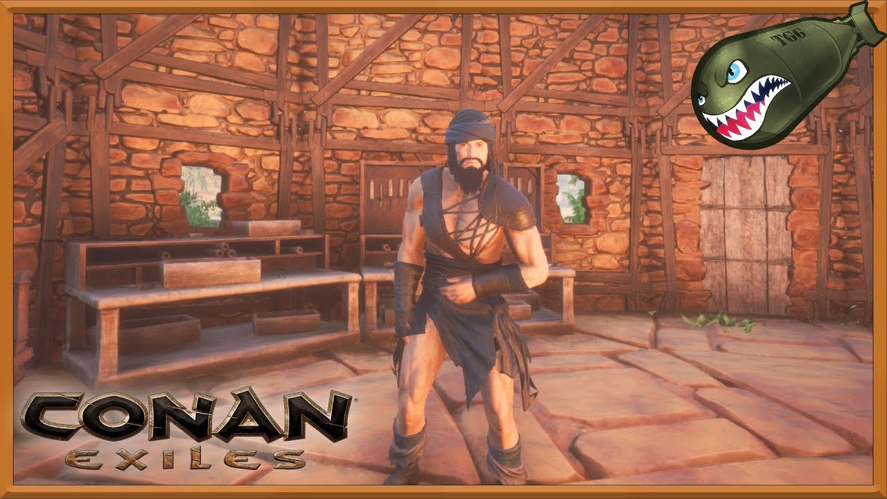 Conan Exiles Smashing Turtles for Light Armor 2 (Conan Exiles