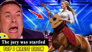 Sacred Riana Magician turns Three Girl Singing Song Hotel California | Britain's Got Talent 2024