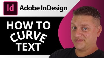 How to Curve Text in Adobe InDesign | Adobe InDesign Tutorial 2025