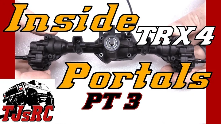 Inside TRX4 Portal Axles - Taking apart the Traxxas TRX4 Bronco PT3