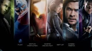 The Avengers DVD menu