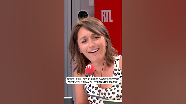 Après le cul sec, Philippe Caverivière vous présente le tiramisu d'Emmanuel Macron 🤣