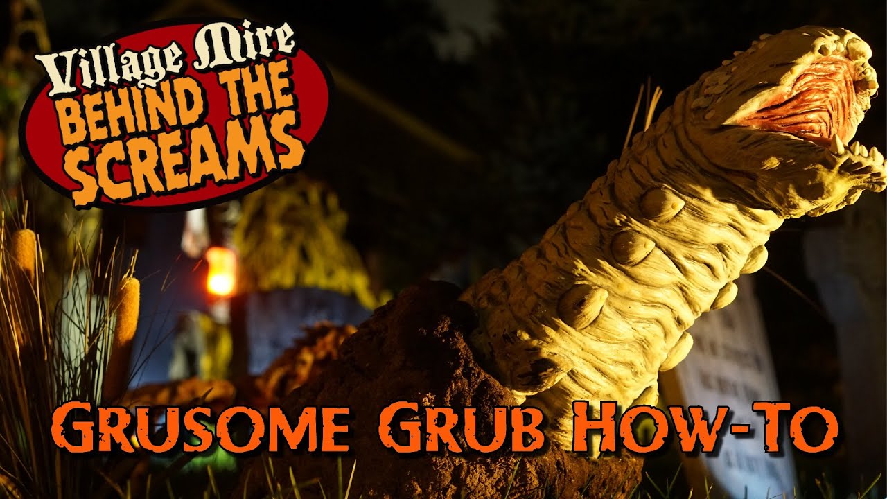 Gruesome Grub Prop Tutorial - Halloween Animatronic