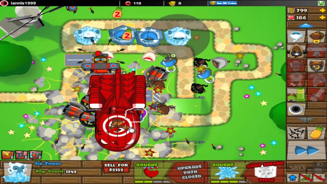 [GamePlay] - Bloon Tower Defense 5 (Round 81-87) - YouTube