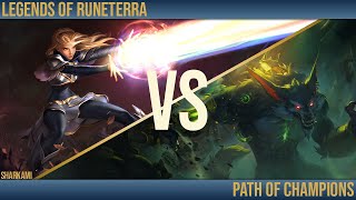 PoC Lux VS Warwick S-Rank - Legends of Runeterra