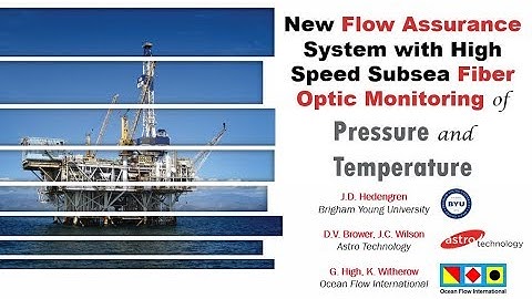 Subsea Fiber Optic Sensing of Strain, Temperature, and Pressure