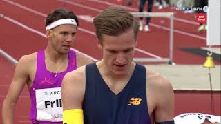 2022 Trond Mohn Games Men's 800m (featuring Jakob Ingebrigtsen)