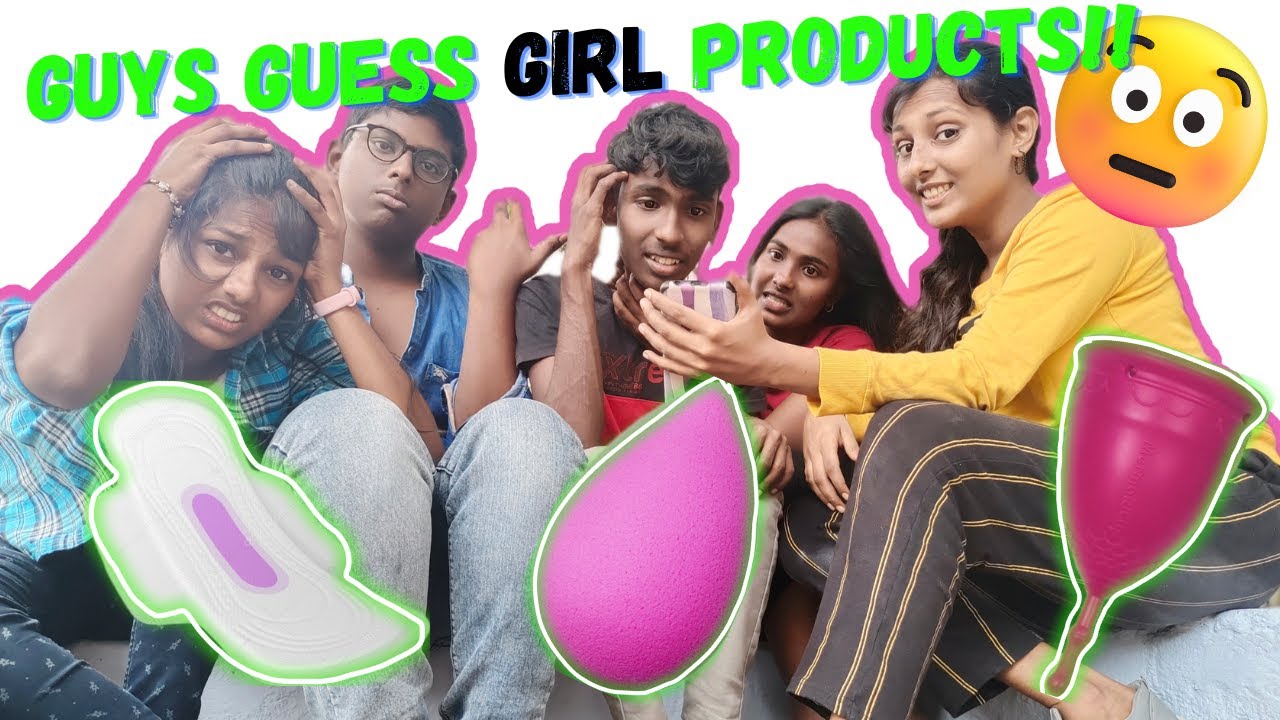 Guys Guessing GIRL'S PRODUCTS😬 Anusha Logan YouTube