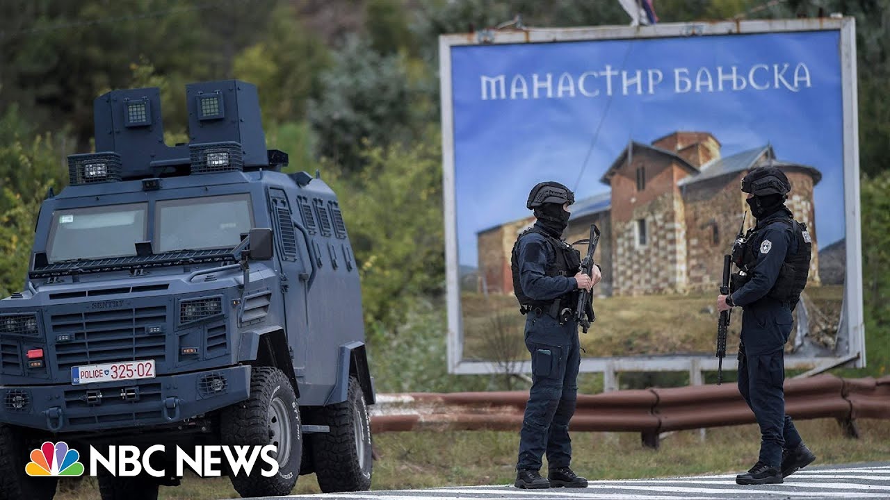Serb gunmen battle police in Kosovo monastery siege