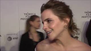 Emma Watson at premiere of the Circle at Tribecca Film Festival (2017)