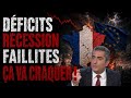 Déficits, Récession, Faillites : Ça va craquer !