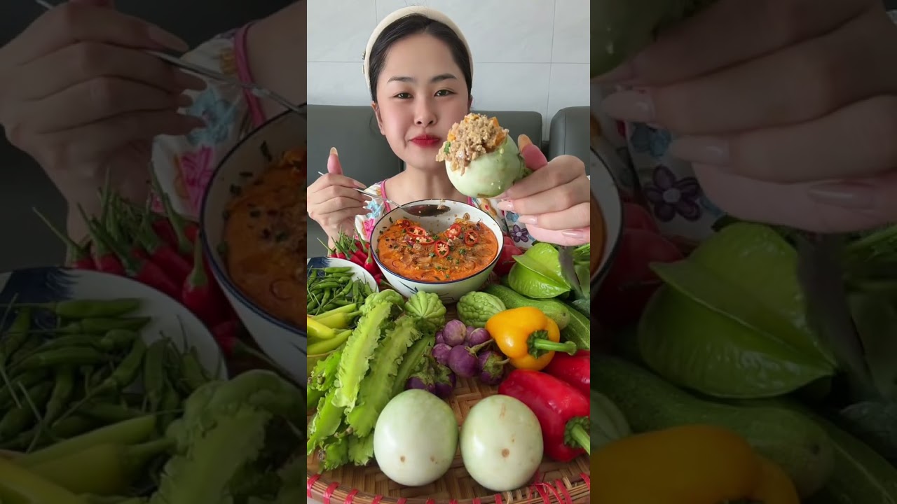 7 ngày ăn cơm nhà - ngày đầu tiên #dungthichan #mukbang #food 