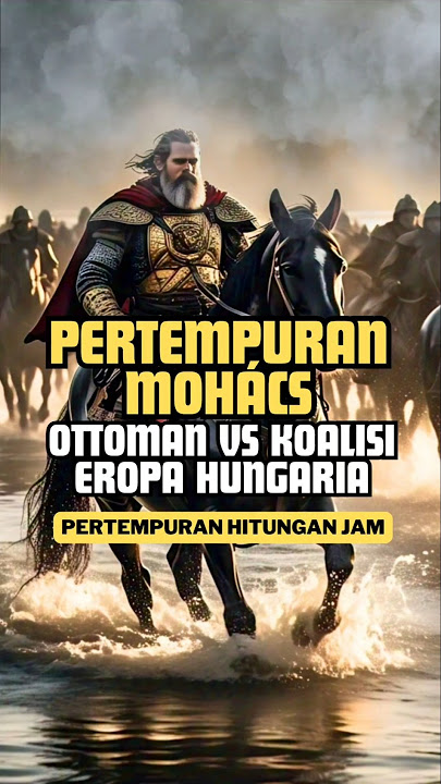 Perang Mohács Ottoman Vs Koalisi Eropa Hungaria #shorts