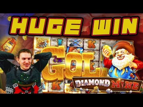 HUGE WIN on Diamond Mine Slot - £4 Bet