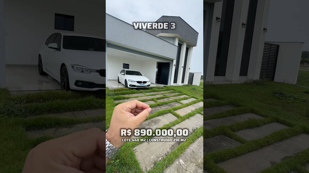 CASA ALTO PADRÃO COM 3 SUÍTES, GOUMERT, PISCINA NO CONDOMÍNIO VIVERDE 3 - RIO DAS OSTRAS RJ
