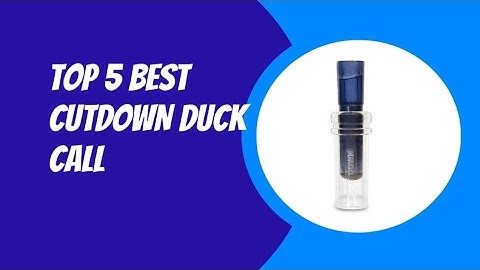 TOP 5 BEST CUTDOWN DUCK CALL 2023