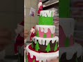 #Christmas cake fore step cake making#fountain Santa Claus cake trending Santa Claus for chicken#cak