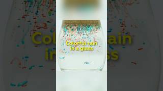 How To Make Rainbow Science Experiment - Would you believe this? #shorts #science #experiment