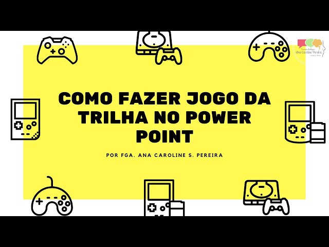 Jogo de TRILHA  TABULEIRO no PowerPoint – ATIVIDADE EDITÁVEL! 