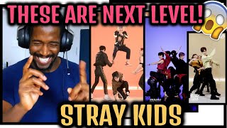 PROFESSIONAL DANCER REACTS  STRAY KIDS RELAY | 릴레이댄스 Stray Kids Side Effects + GODS MENU + BACK DOOR