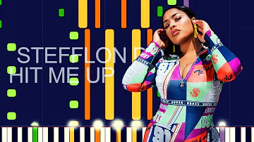 Stefflon Don - HIT ME UP (PRO MIDI REMAKE) - "in the style of"