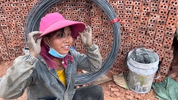 Em Ly Mẹ Đơn Thân Đứng Ngồi Không Yên Khi Vật Liệu Xây Dựng Đến Nhà |Cói Lalin