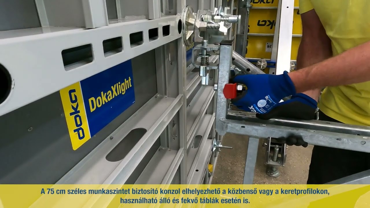 DokaXlight biztonsági kiegészítés - DokaXlight konzol 75 EP