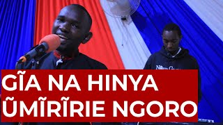 GIA NA HINYA UMIRIRIE NGORO|| Hymn song || Cover song By Jack Mbuimwe