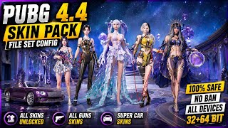 SKIN HACK PUBG GLOBAL 4.4 IOS ANDANDROID SAFE MOD APK PUBG MOBILE 4.4