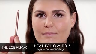 How to Get Charlotte Tilbury's Bambi-Eyed Makeup Look | The Zoe Report by Rachel Zoe screenshot 4