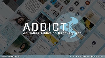 AddictX App - GDSC Solution Challenge 2021