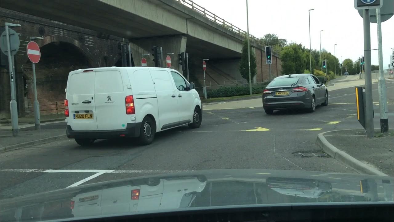 Quay Street Roundabout, Portsmouth to Fareham Town Centre, Portsmouth & Lee Solent Driving Test Quay Street Roundabout, Portsmouth to Fareham Town Centre, Portsmouth & Lee Solent Driving Test