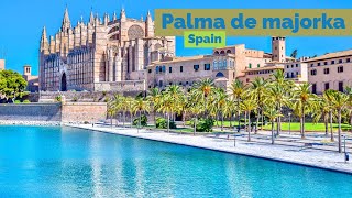 Palma, Spain   SUMMER PARADISE 4KHDR Walking Tour (▶114min)