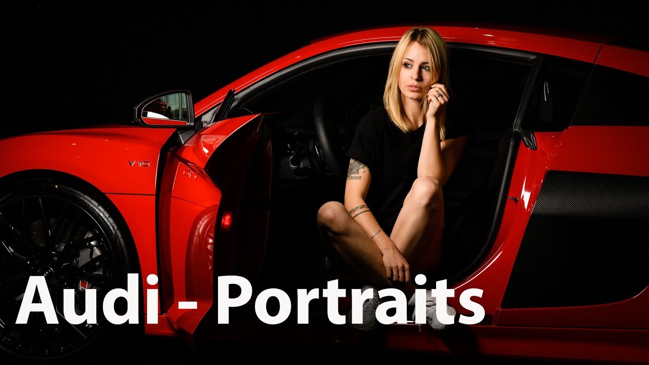 Video-Blog Autofotografie in München - Portrait Workshop