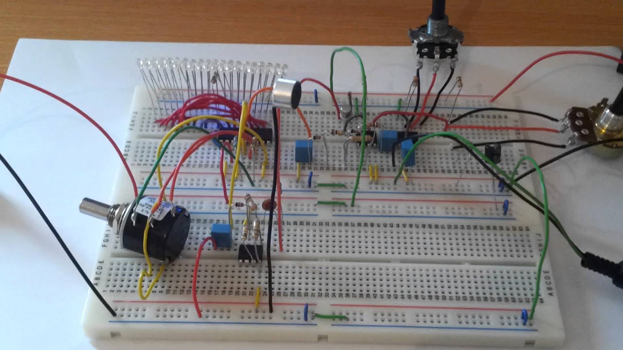 LM3916 vu meter v0.3