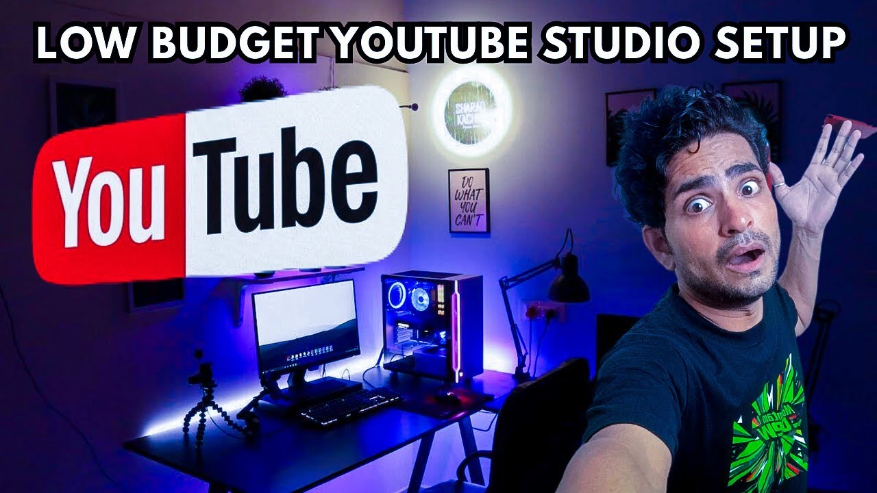 low budget youtube studio setup | home youtube studio setup low budget ...