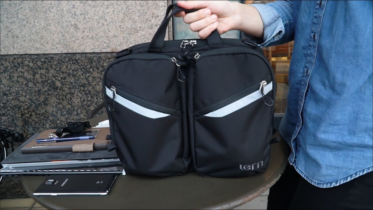 Go-To Bag: Messenger bag for Tern bikes - YouTube